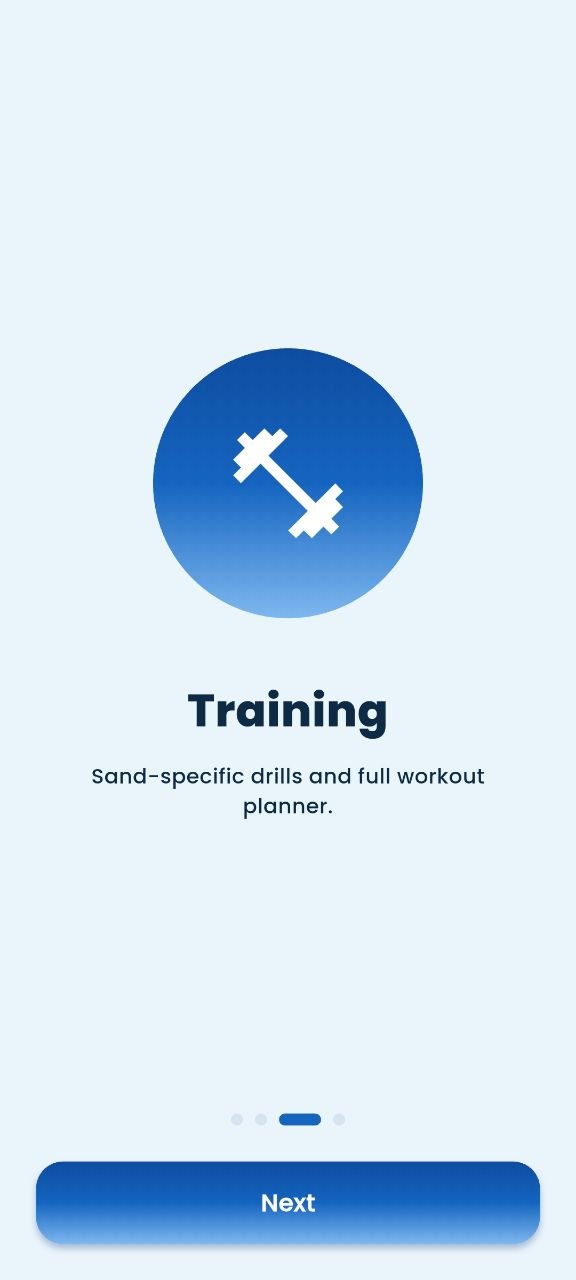 Onboarding live tracker screen